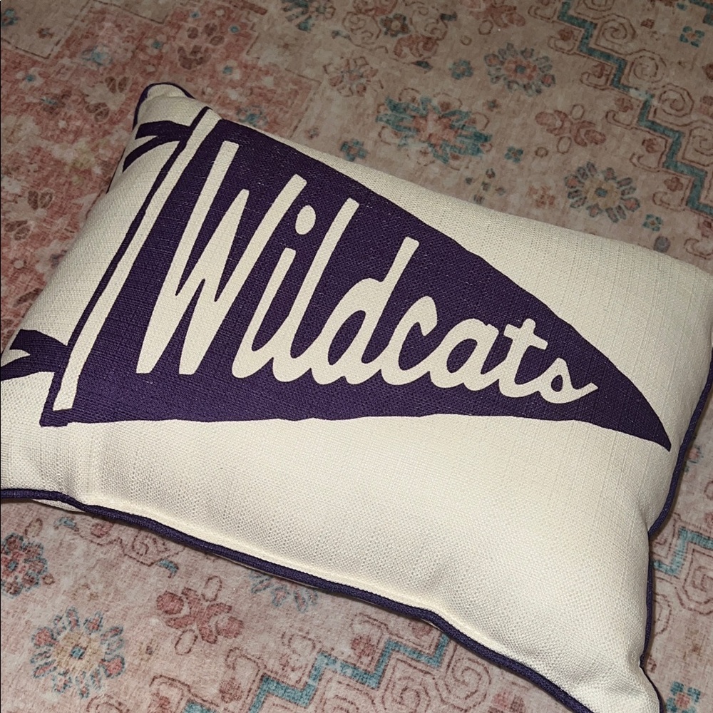 Wildcats Decorative Pillow